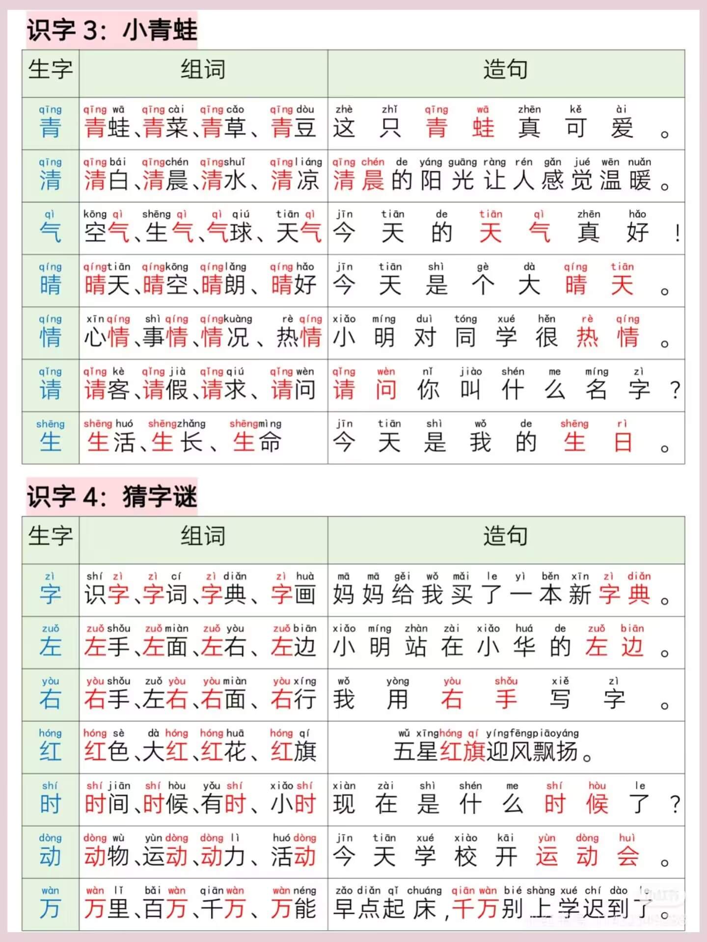 图片[2]燃梦学堂-中小学电子版资料下载：课件/试卷/教案/知识点全覆盖一年级语文下册写字表组词造句燃梦学堂-中小学电子版资料下载：课件/试卷/教案/知识点全覆盖燃梦学堂
